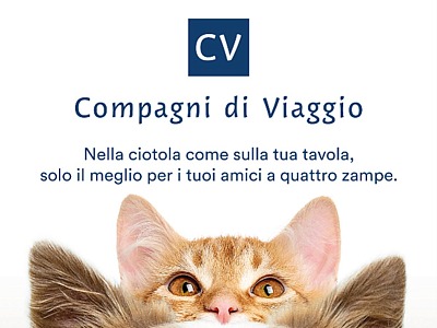 Il Viaggiator Goloso presenta la nuova linea petfood Compagni di Viaggio
