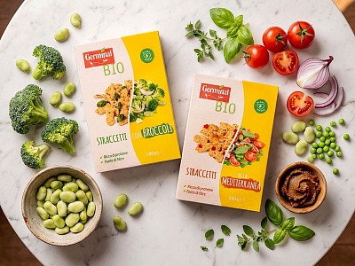 Germinal Bio lancia gli Straccetti vegetali con broccoli e alla mediterranea Germinal Bio lancia gli Straccetti vegetali con broccoli e alla mediterranea