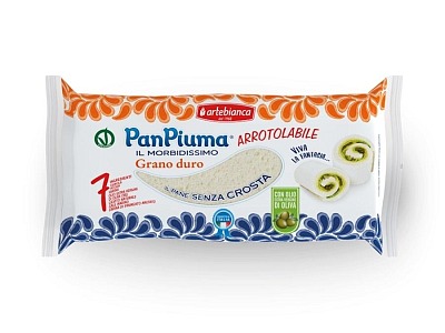 Pan Piuma presenta il Pan Piuma arrotolabile con una nuova ricetta all’olio extravergine di oliva