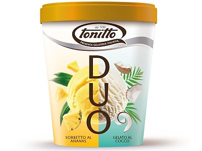 Tonitto 1939 amplia l’offerta con Sorbetto Duo: il sorbetto incontra la cremosità del gelato