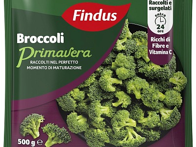 Findus amplia la gamma vegetali frozen con i Broccoli primavera