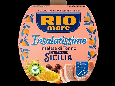 Rio Mare lancia due Insalatissime ispirate ai sapori della Toscana e della Sicilia