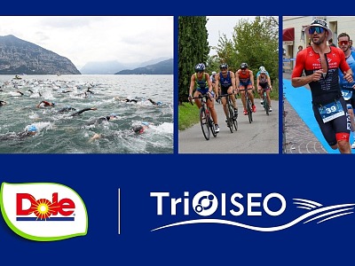 Dole Italia porta la sua energia ai triatleti del TriO Iseo 2026