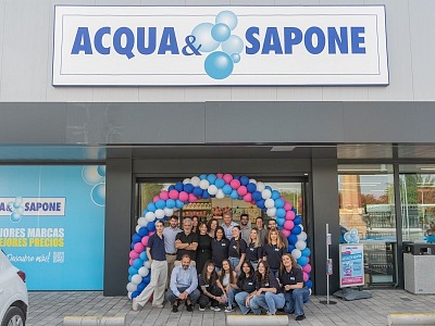 Cesar fa dieci in Spagna con il punto vendita Acqua & Sapone di Tomelloso