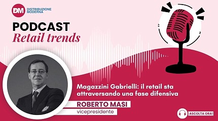 Podcast: Masi (Magazzini Gabrielli), il retail sta attraversando una fase difensiva