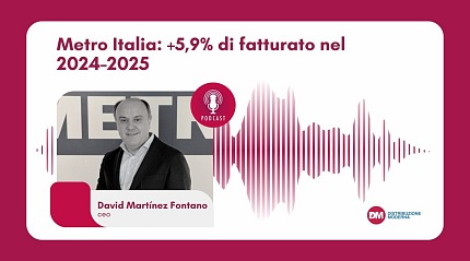 Podcast: Martínez Fontano (Metro Italia), +5,9% di fatturato nel 2024-2025
