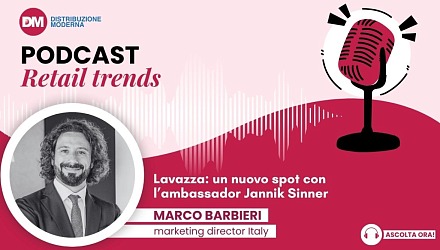 Podcast: Barbieri (Lavazza), un nuovo spot con l’ambassador Jannik Sinner