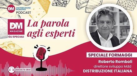 Podcast: Distribuzione Italiana, il futuro del comparto formaggi tra territorio e innovazione