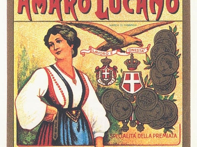 Francobollo commemorativo Amaro Lucano