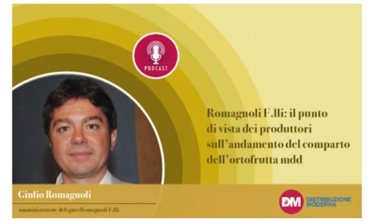 Romagnoli (Romagnoli F.lli): il punto di vista dei produttori sull’andamento del comparto dell’ortofrutta mdd