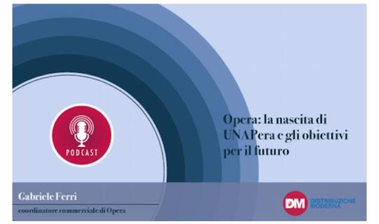 Ferri (Opera): la nascita di UNAPera e gli obiettivi per il futuro