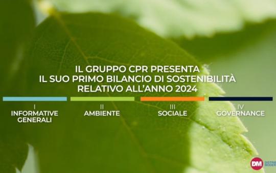 Video: Cpr System pubblica il Bilancio di sostenibilità 2024 