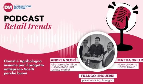 Podcast: Camst e Agribologna insieme per il progetto antispreco Scelti perché buoni 