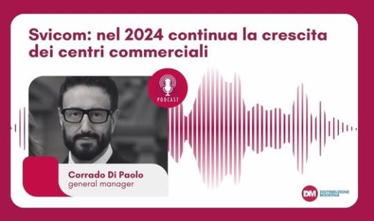 Di Paolo (Svicom): nel 2024 continua la crescita dei centri commerciali 