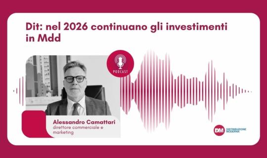 Podcast: Camattari (Dit), nel 2026 continuano gli investimenti in Mdd 