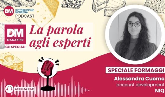 Podcast: Formaggi, il price premium del territorio analizzato da NIQ
