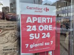Carrefour riparte con ricavi per 803 milioni e una perdita di 22,7 milioni