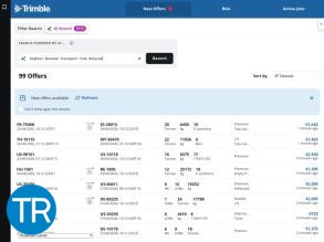 Transporeon lancia la funzionalità per semplificare la ricerca carichi
