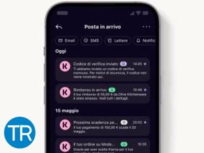 Klarna: casella di posta verificata nell’app per i messaggi autentici