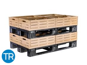 Tosca presenta il Circular Pallet in plastica riciclata per la filiera dell'ortofrutta fresca